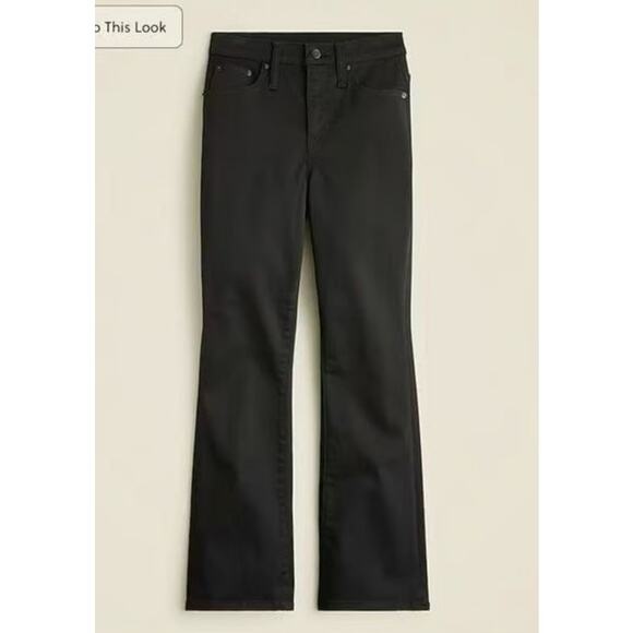 NWT J. Crew Petite Bootcut Jean Black 30P - Picture 4 of 10